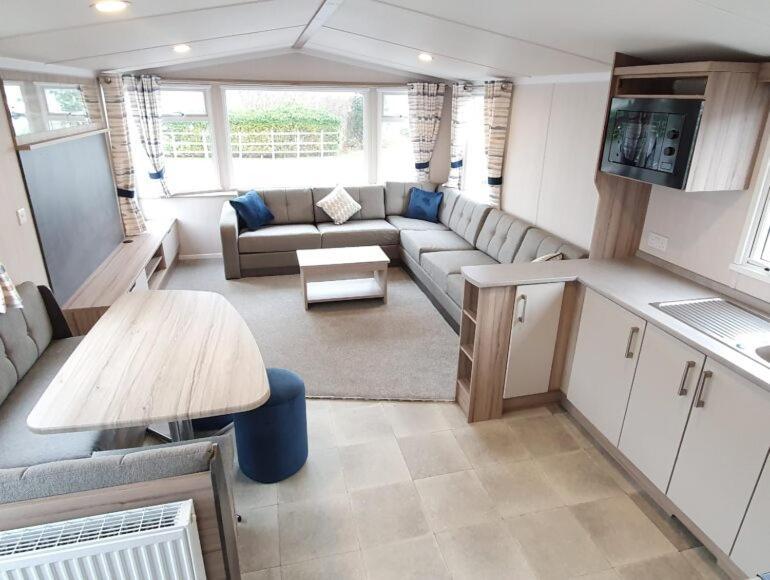 Caravan On Fantastic Site Dunbar Exterior photo
