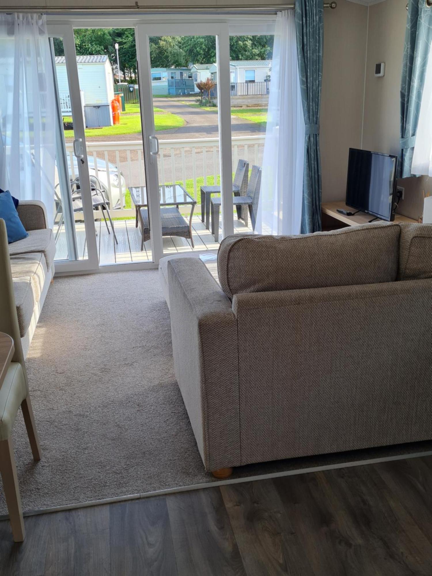 Caravan On Fantastic Site Dunbar Exterior photo
