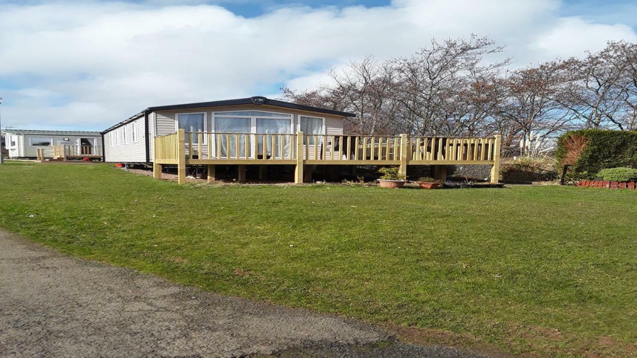Caravan On Fantastic Site Dunbar Exterior photo